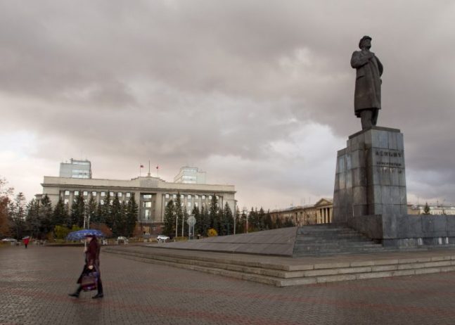 krasnoyarsk revolution square