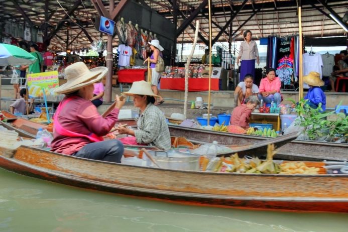 Yüzen Market, Bangkok
