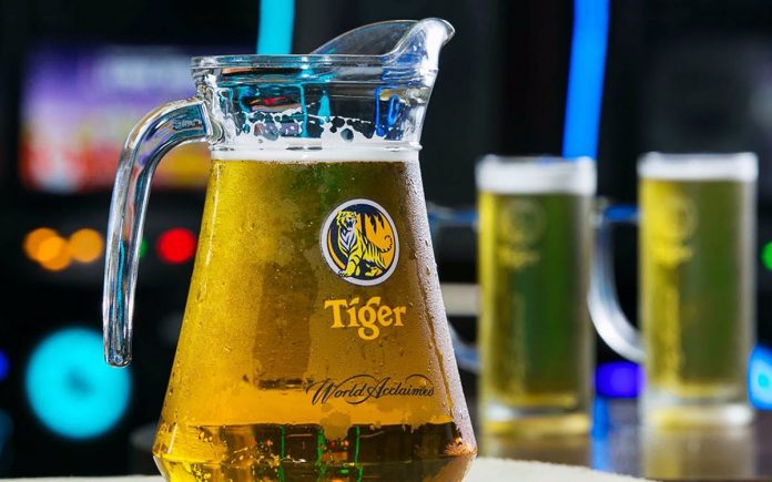 Singapur'un yerli birası: Tiger