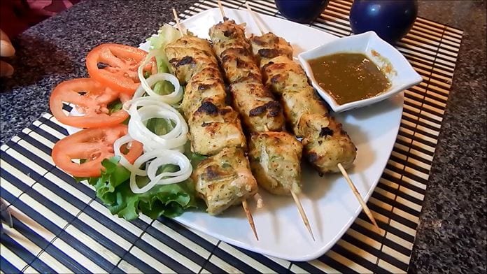 Chicken Malai Boti