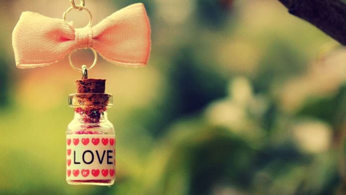 love bottle