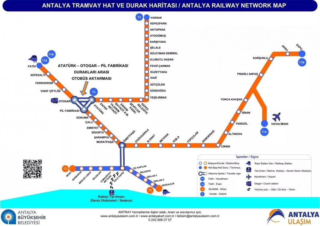 Antalya Havaliman Ndan Olimpos A Ula M Fixbilet Blog   Antalya Tramvay Saatleri 1068x755 