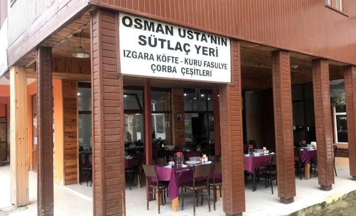 Trabzon Osman Ustanın Sütlaç Yeri